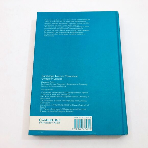 Vintage 1994 Mathematics for Computer Graphics Hardcover S. G. Hoggar - Picture 2 of 10